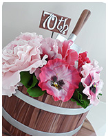 Flower Pot Gardening Birthday Cake